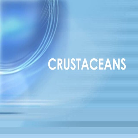 Crustaceans