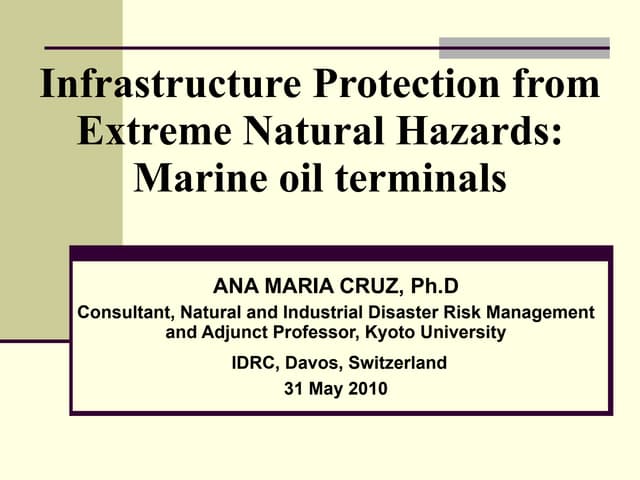 Infrastructure Protection from Extr...