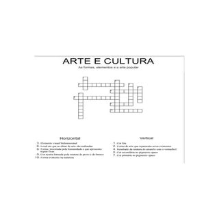 Cruzada - Arte e Cultura