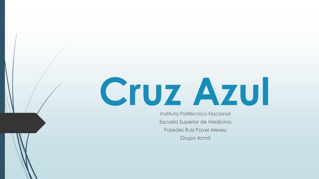 Cruz azul