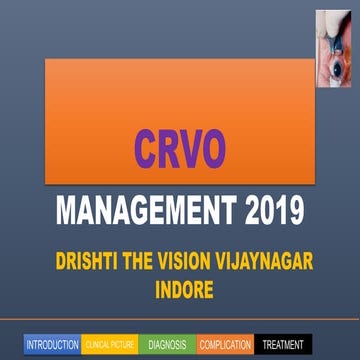 Crvo management 2019 doscon