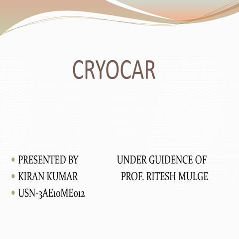 Cryocar(1)