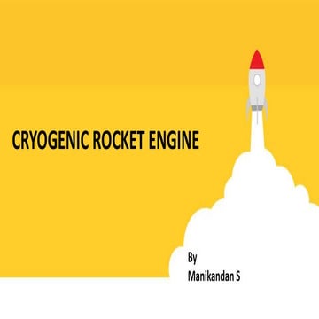 Cryogenic rocket engine
