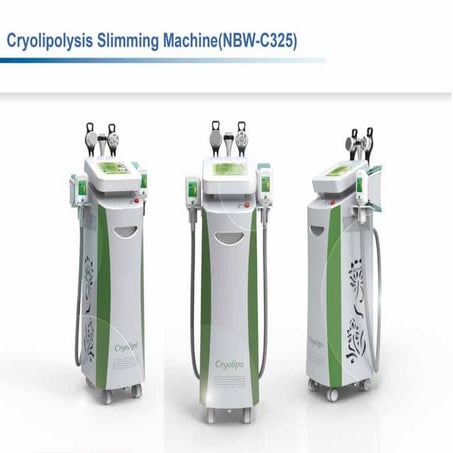 Cryolipolysis slimming machine nbw c325 catalog | PDF
