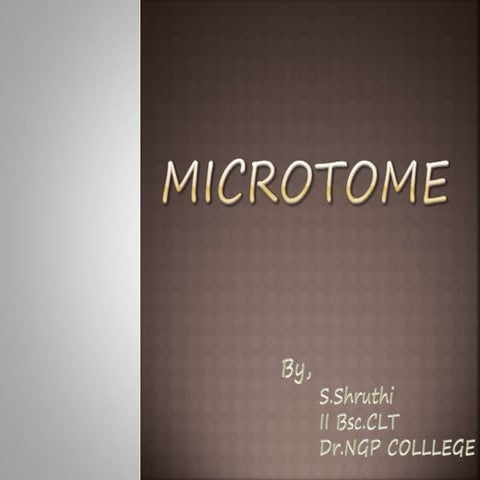 Histopathology - CRYOSTAT