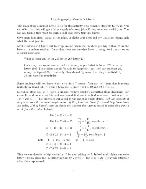 Crypt inst-guide