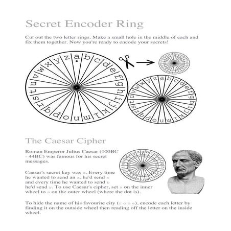 Secret encoder ring | PDF
