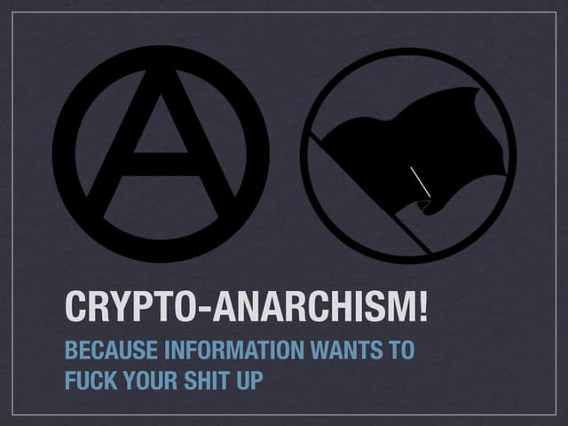 Cryptoanarchism