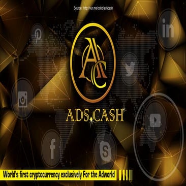 AdsCash - New Cryptocurrency