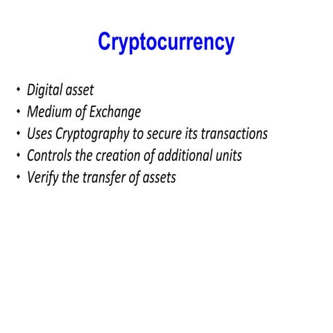 What is Cryptocurrency? | Introduction to Cryptocurrency | Cryptocurrency