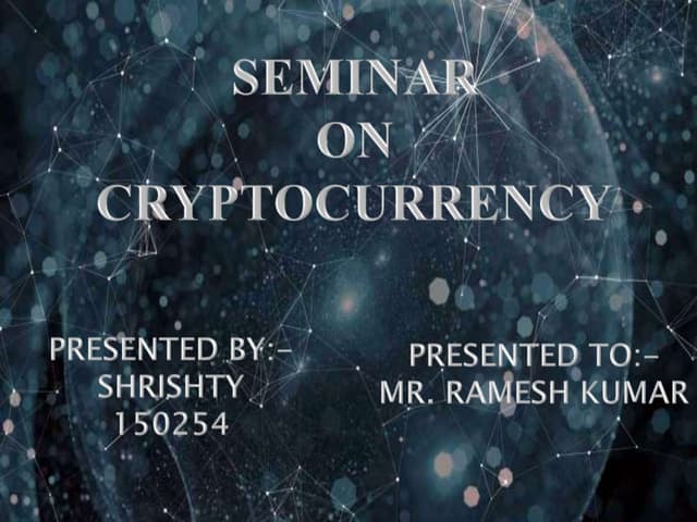 Cryptocurrency