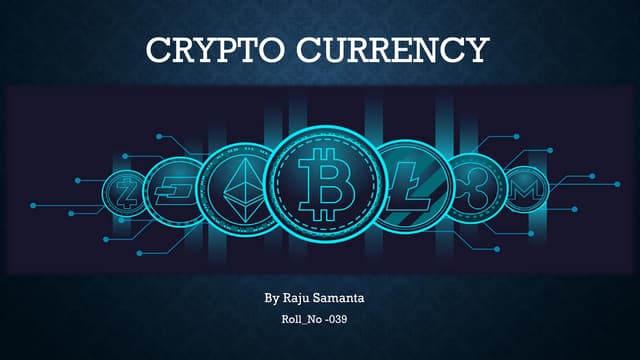 Crypto currency