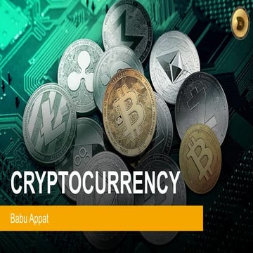 Cryptocurrency- Digital Money