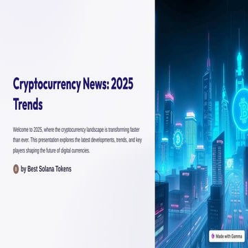 Cryptocurrency-News-2025-Trends Best Solana Token Is Tars Ai.pdf