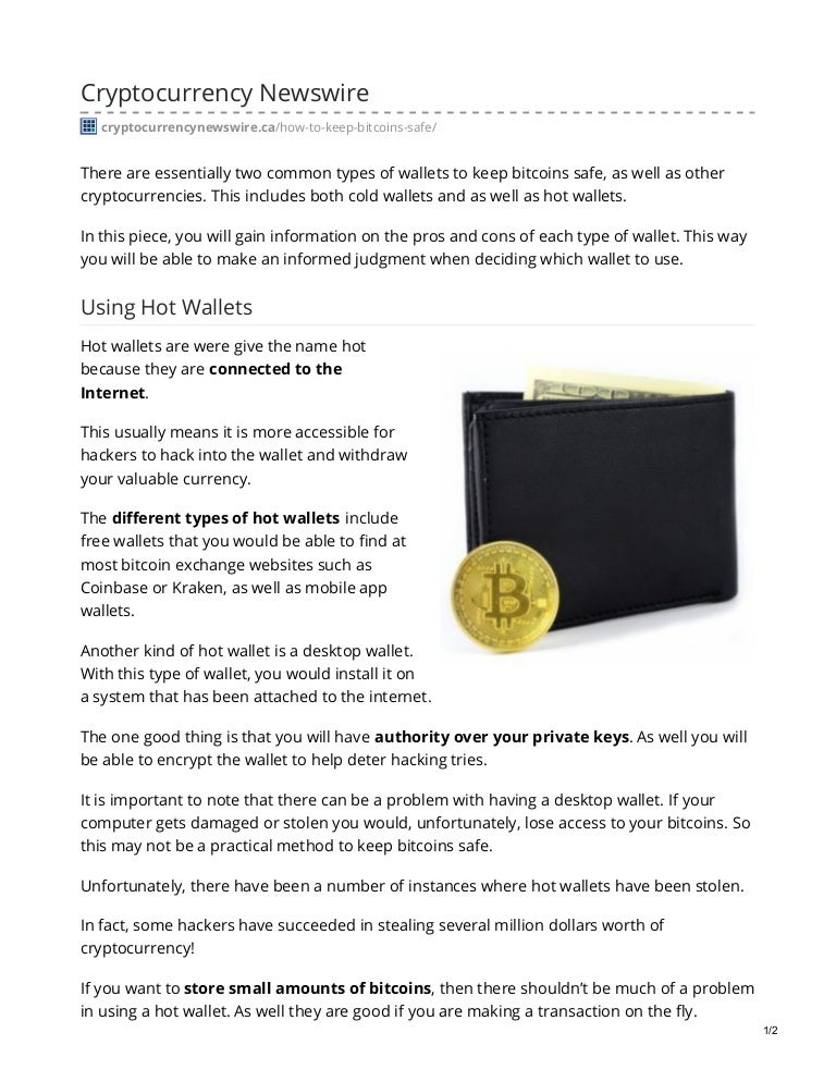 are bitcoins safe