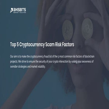 Top 5 Cryptocurrency Scam Risk Factors