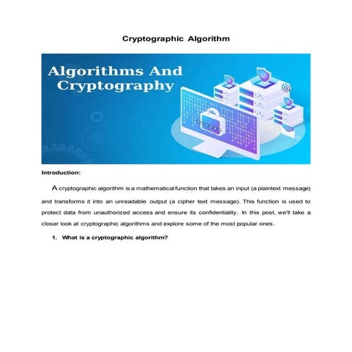Cryptographic Algorethim.docx