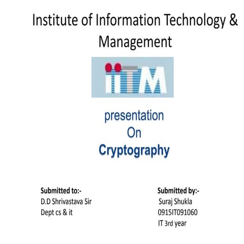 Cryptography