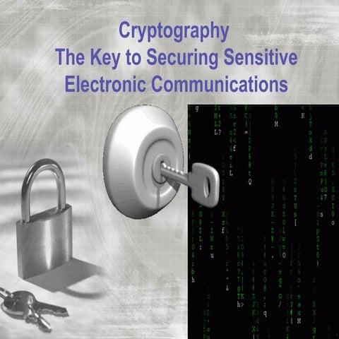 Cryptography