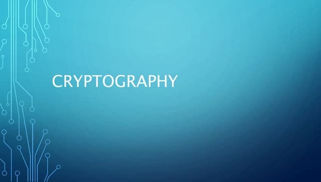 Cryptography