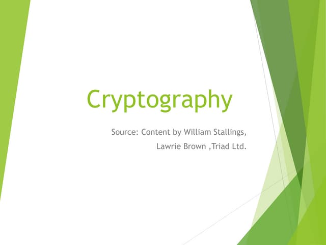 cryptography