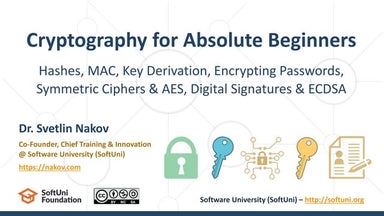 Cryptography for Absolute Beginners (May 2019)