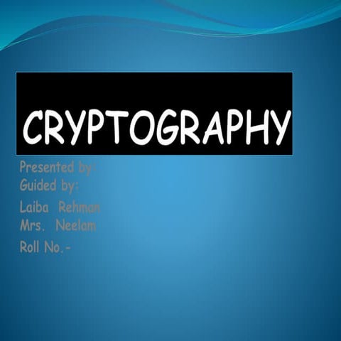 Cryptography