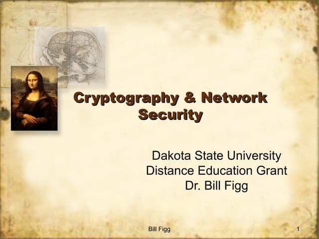 Cryptography & network security