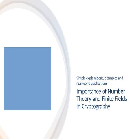 Introduction to Mathematics In Cryptography | PPTX