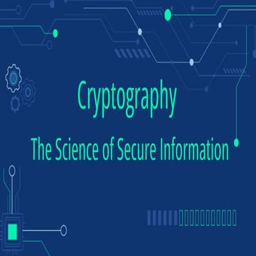 cryptography presentation this about how cryptography works | PPT