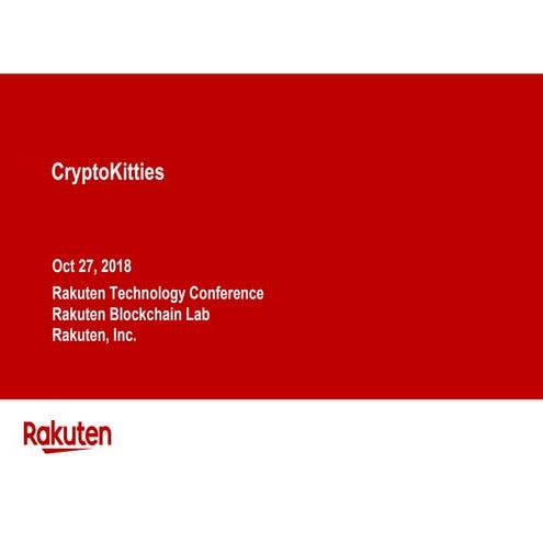 Cryptokitties Clone Script | PPTX