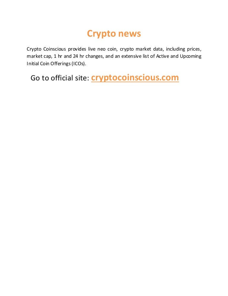 neo cryptocurrency official website