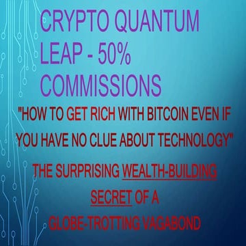 Crypto quantum leap   