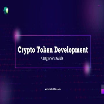 Blockchain Token Development With Nadcab Labs | PDF
