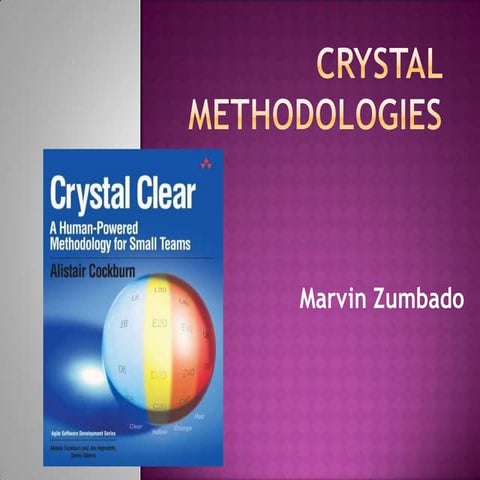 Metodologias Ágiles - Crystal Clear | PDF