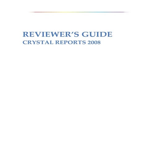 Crystal%20 reports%202008%20reviewer's%20guide%20version%203