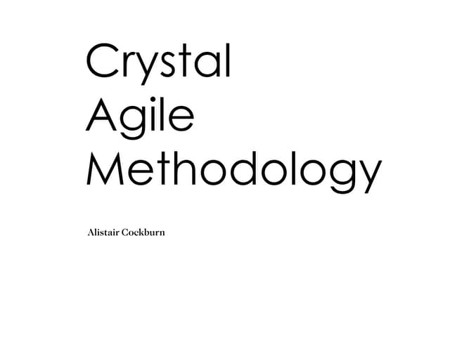 Crystal Agile