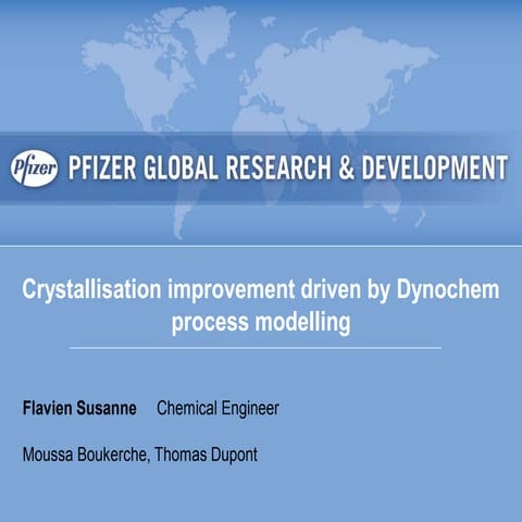 Crystallization process improvement driven by dynochem process modeling. Flav...