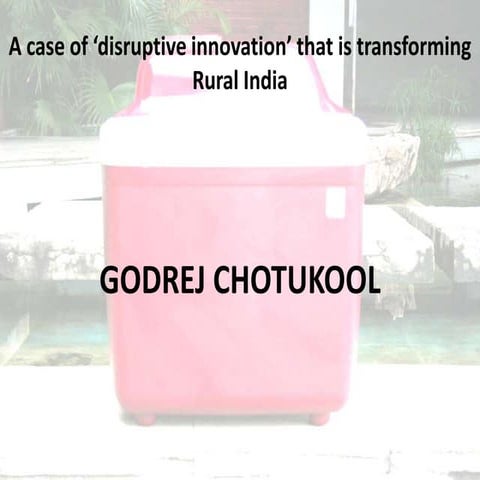 Case Study on Godrej Chotukool