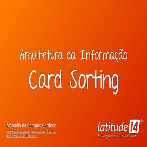 Card Sorting