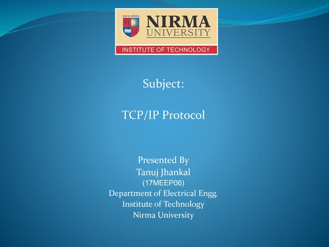 cyber security (TCP / IP)