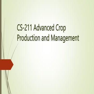 CS-211 Advanced Crop Production and Management legumes.pptx