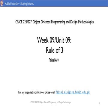 Understanding the Rule of 3 in C++ Object-Oriented Programming for Safe ...