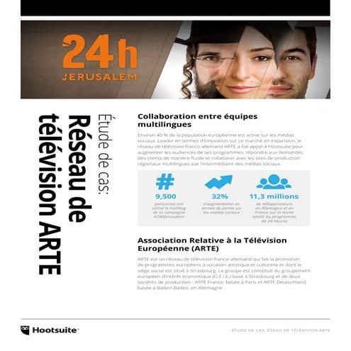 Le réseau de télévision ARTE