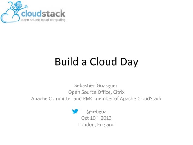 Build A Cloud Day London - Introduction