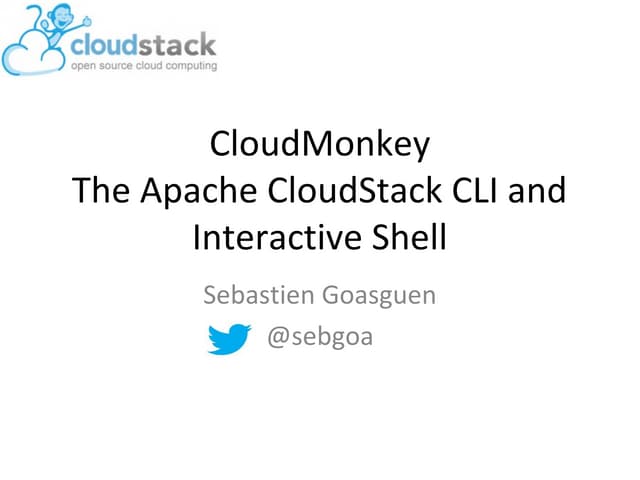 CloudMonkey