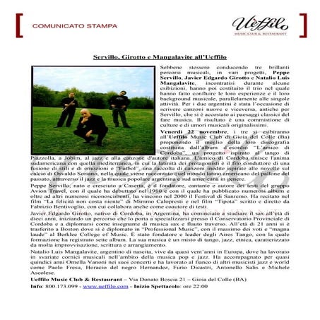 Cs   servillo girotto mangalavite