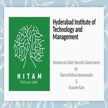 hyderabad ins tech and management cyber security