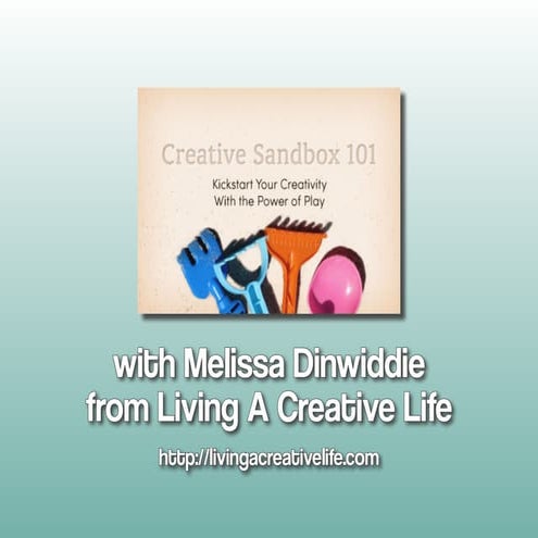 Creative Sandbox 101 webinar