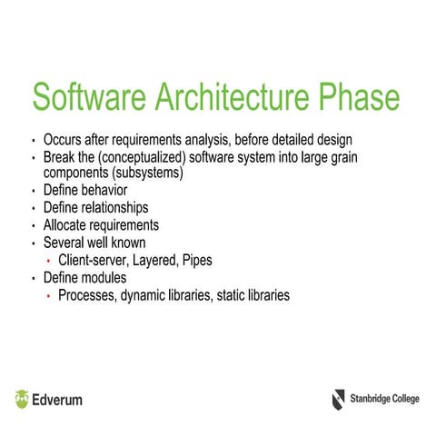 Architecture patterns overview | PPTX